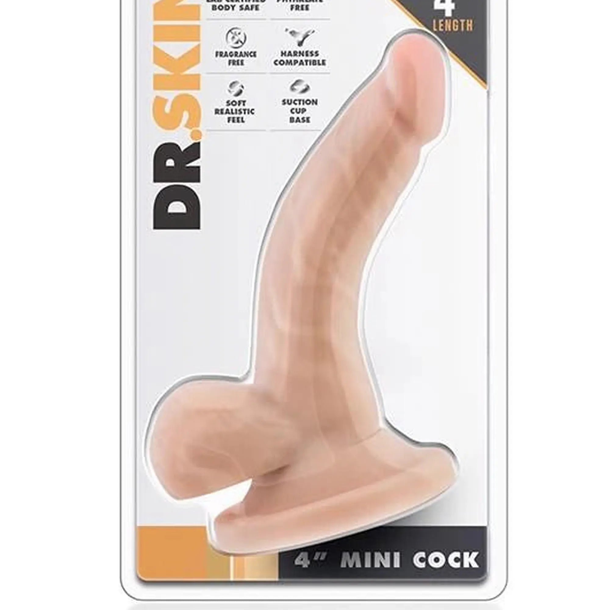 DR. SKIN 4 INCH MINI COCK FLESH