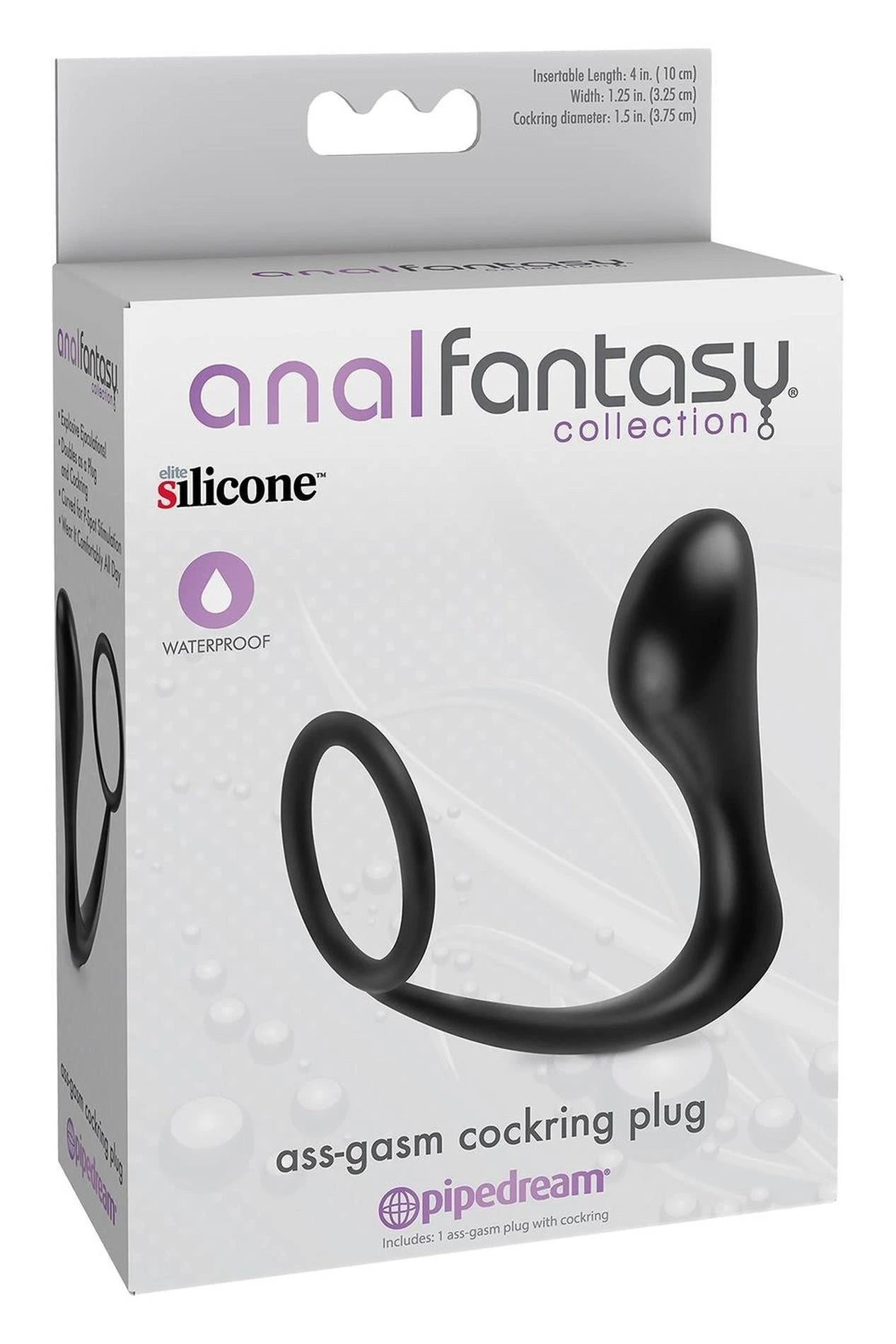 ass-gasm cockring plug