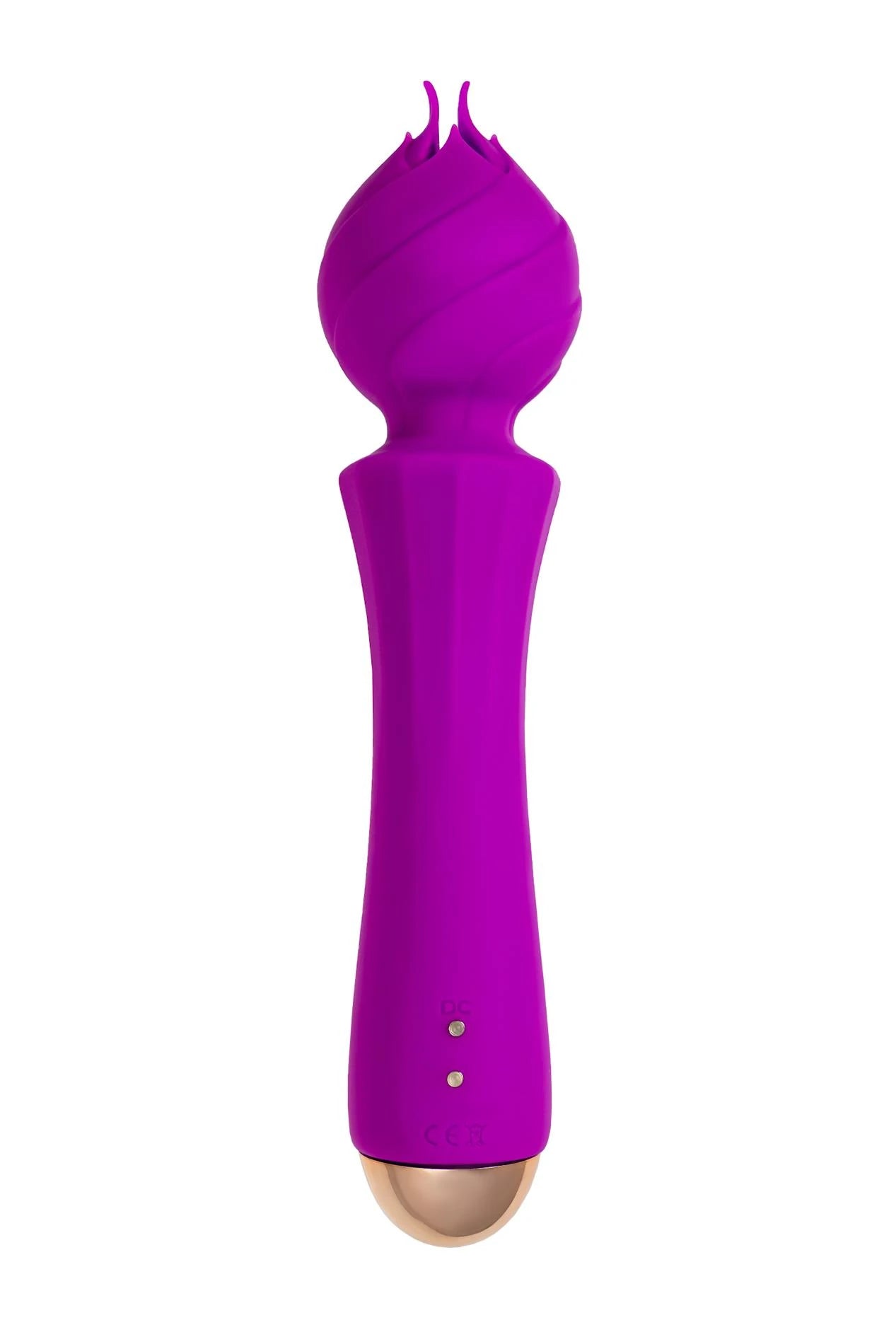 Vibromasseur Flovetta de Toyfa HYACINTH, silicone, violet, 21,5 cm