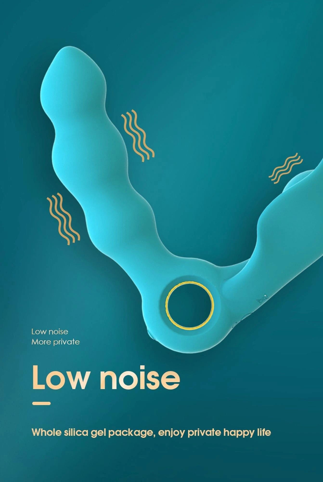 Stimulateur-Angelo Male Prostate Triple Stimulation (noir)