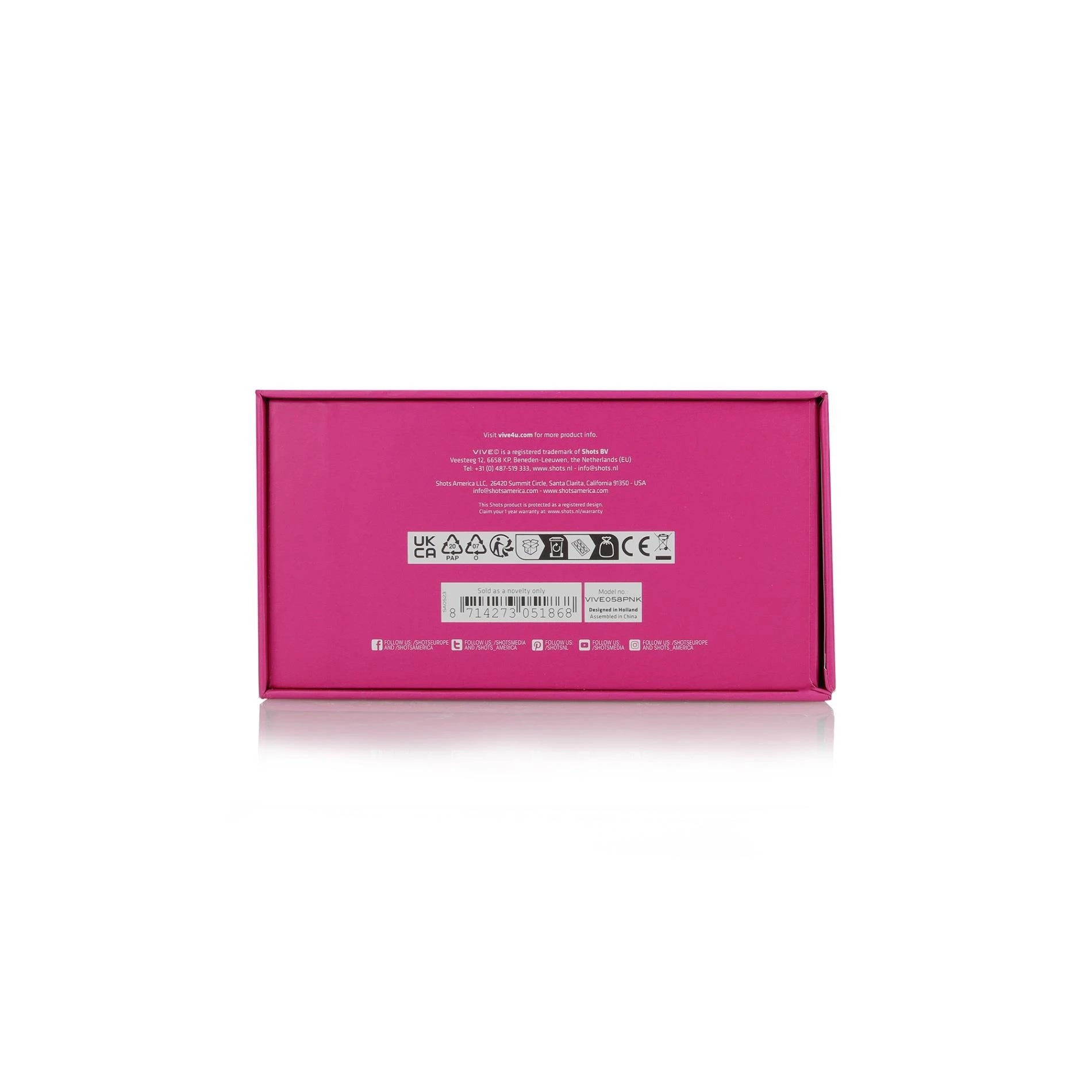 Riko - Masse d'impact rechargeable à triple action avec mouvement de doigt avancé et stimulateur d'ondes pulsées - Rose