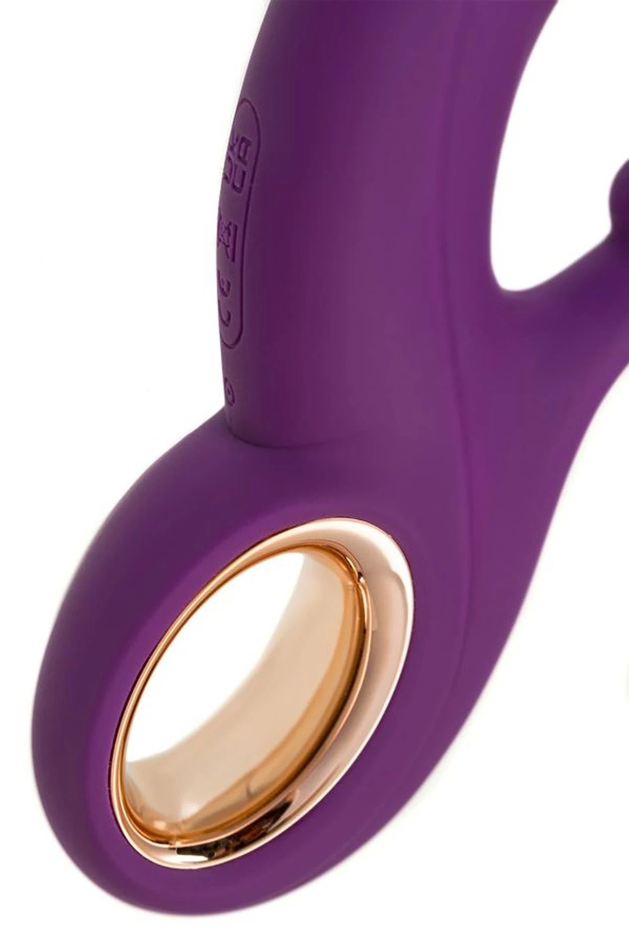 Rouleau vibrant avec fonctions haut et bas JOS Julli, silicone, violet, 20,5 cm
