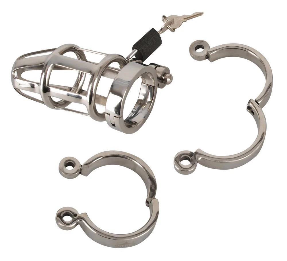 Cage de chasteté en acier inoxydable