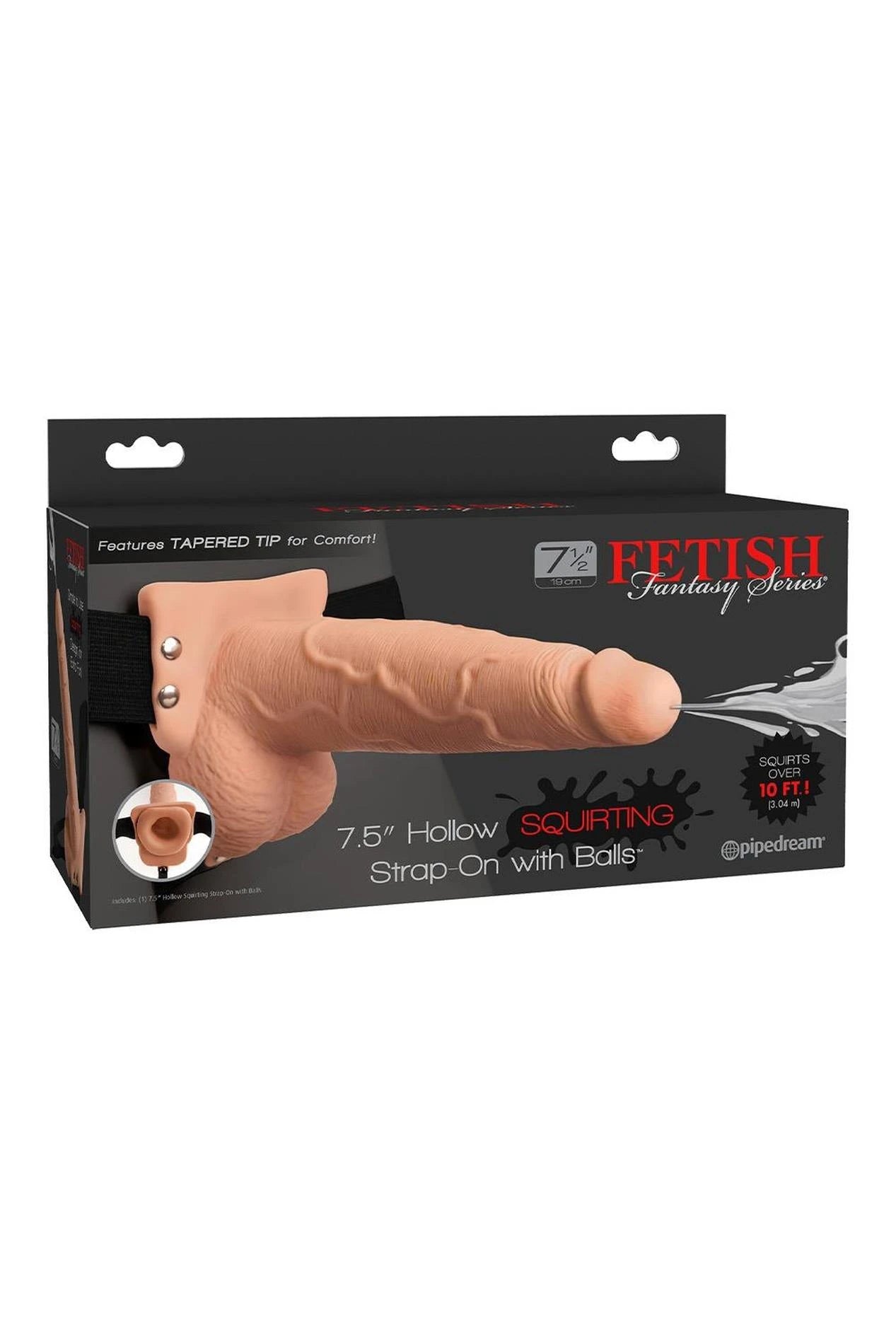 Strap-on Squirting