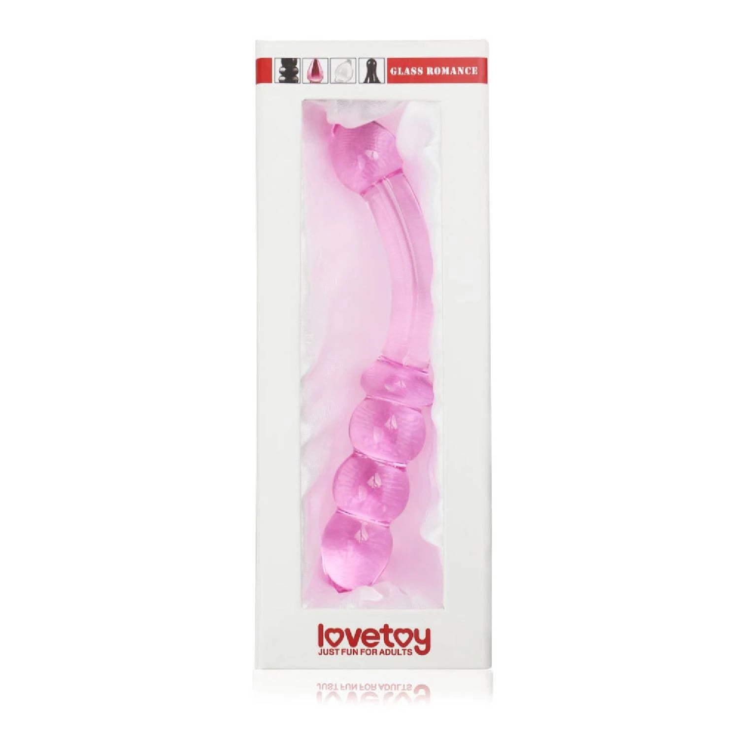7″ Glass Romance Pink