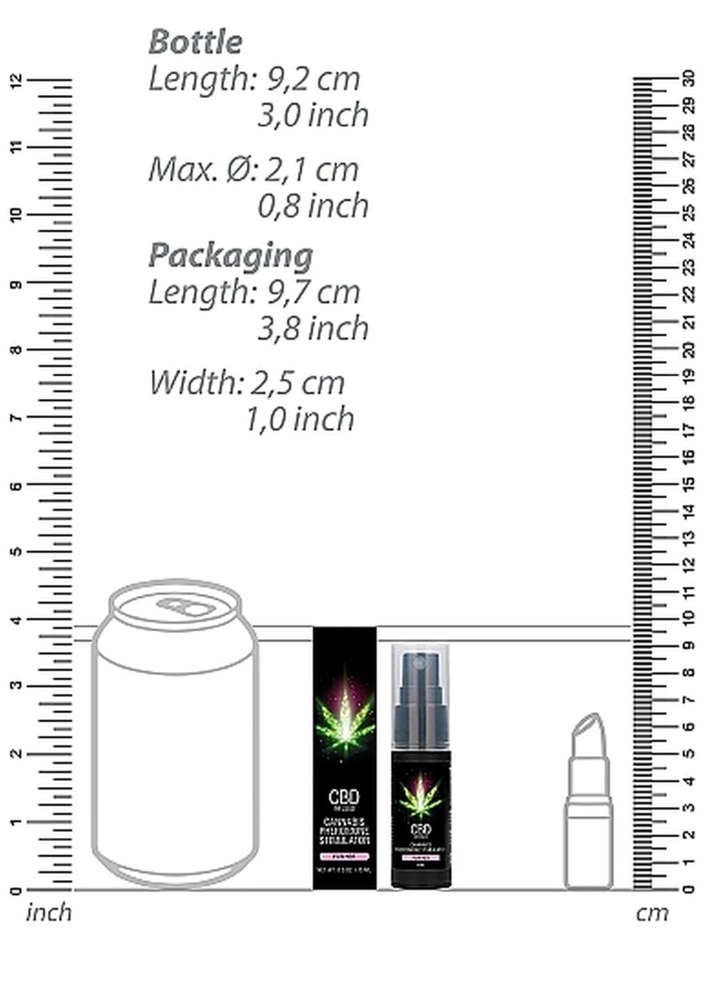 CBD Cannabis Pheromone Stimulator For Her - 0.5 fl oz / 15 ml