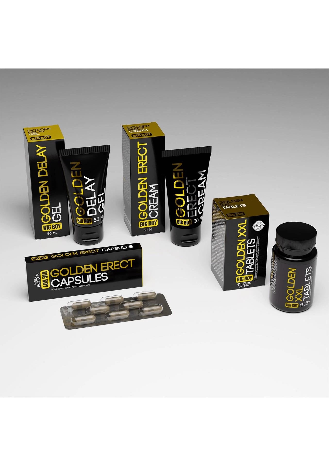 Big Boy Golden Erect 8pcs Natural