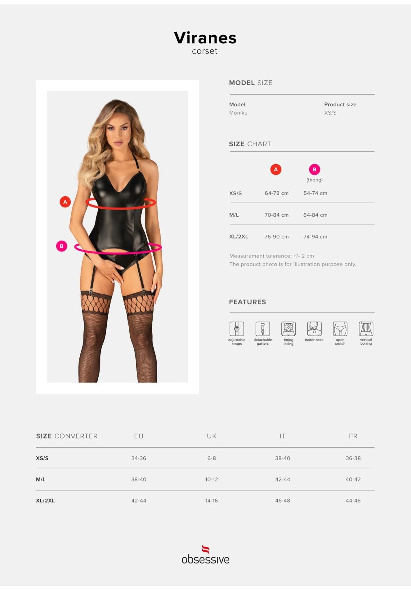 Corset Viranes XL/2XL