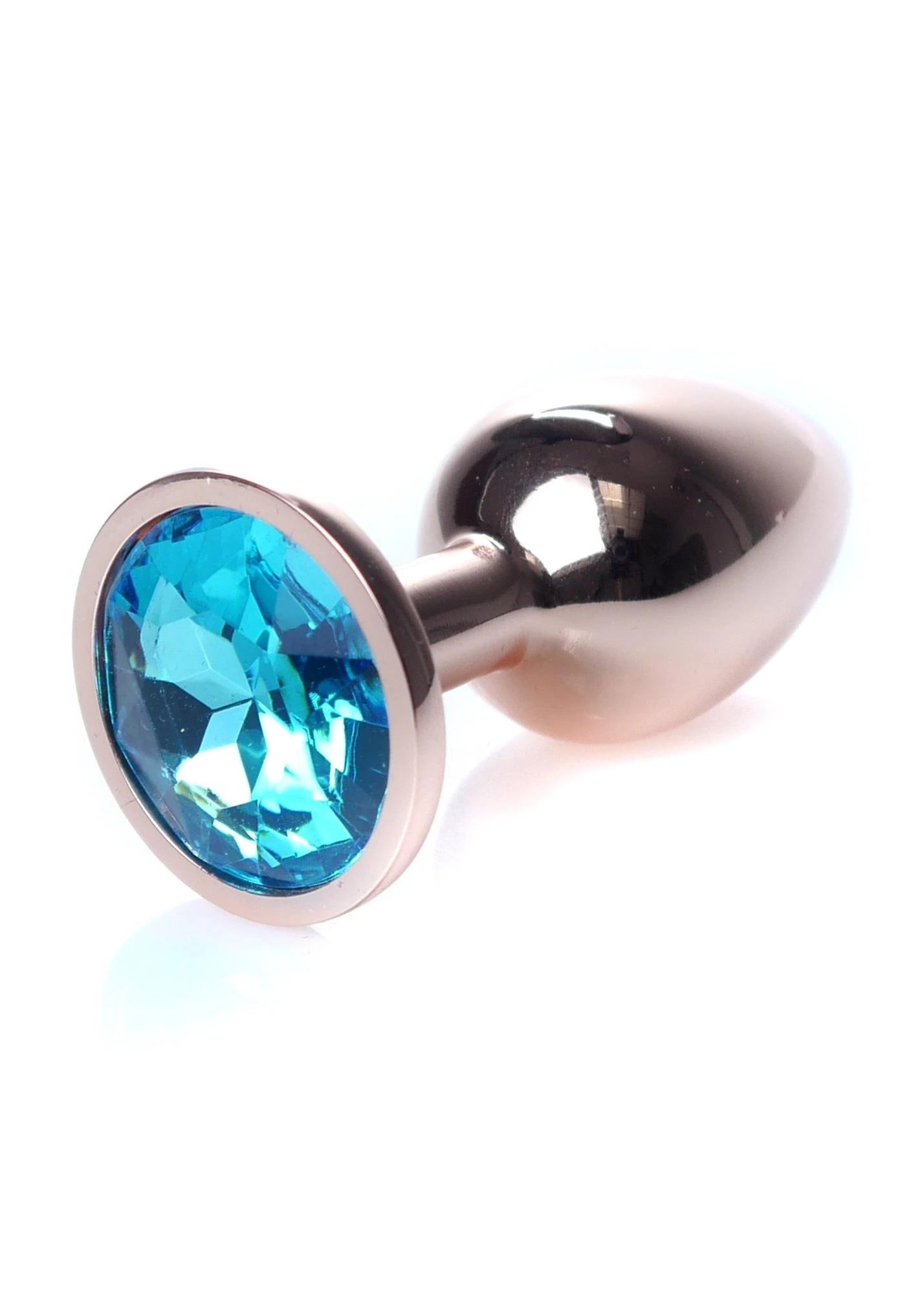 MyLove Toys - Jewellery Red Gold PLUG - Light Blue
