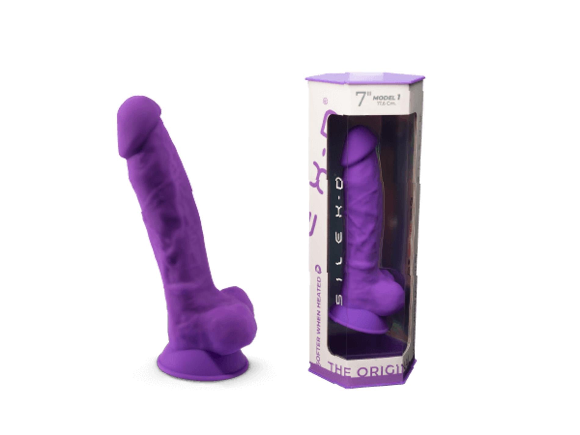 Dildo-Model 1 (7″) Purple