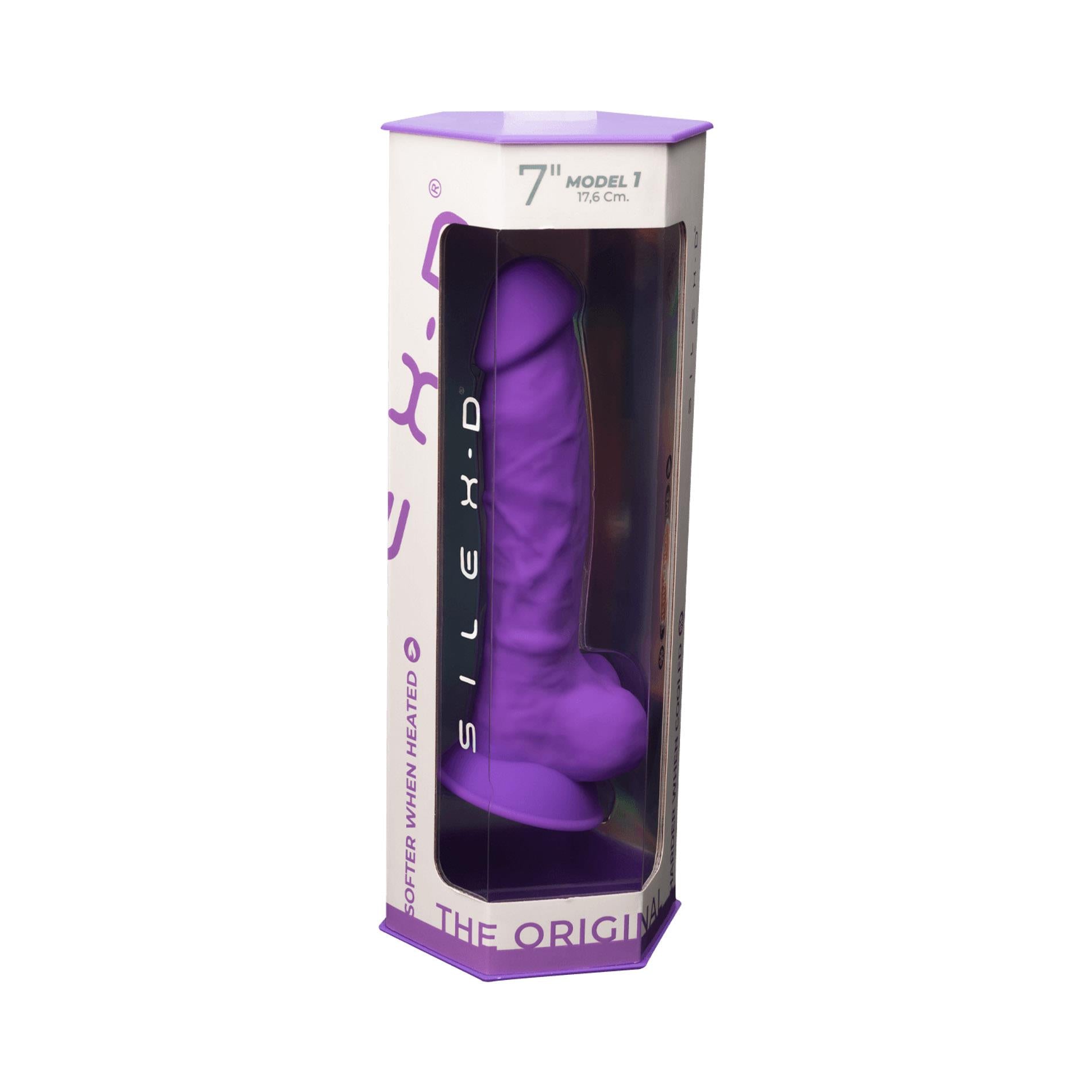 Dildo-Model 1 (7″) Purple