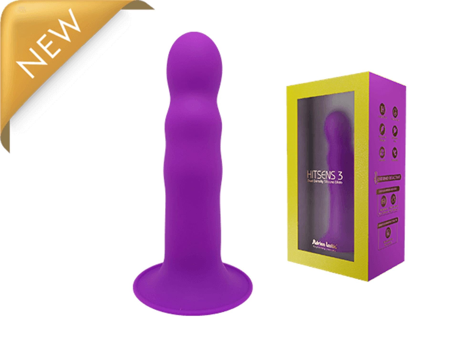 Dildo-AD.Hitsens 3 (17,78 cm) Violet