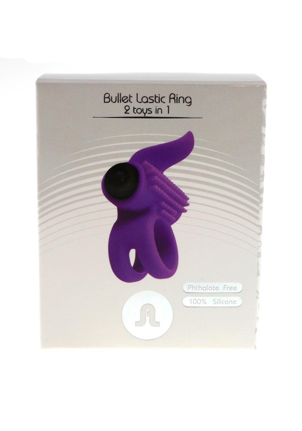 Anneau vibrant - Balle Anneau élastique.Fonction:1.Silicone médical. Violet