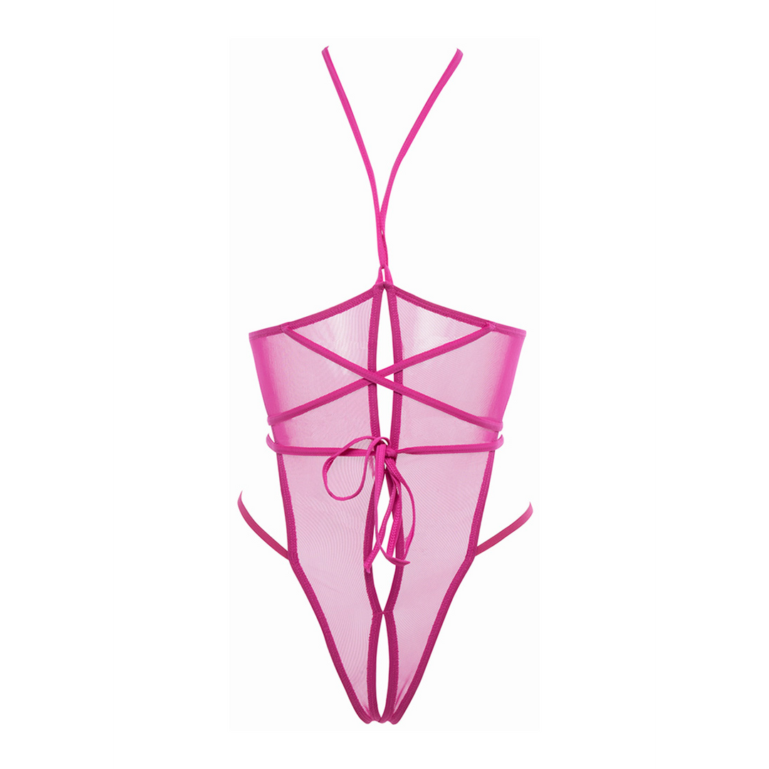 Nicola - Teddy Open Cup - L/XL - Rose vif