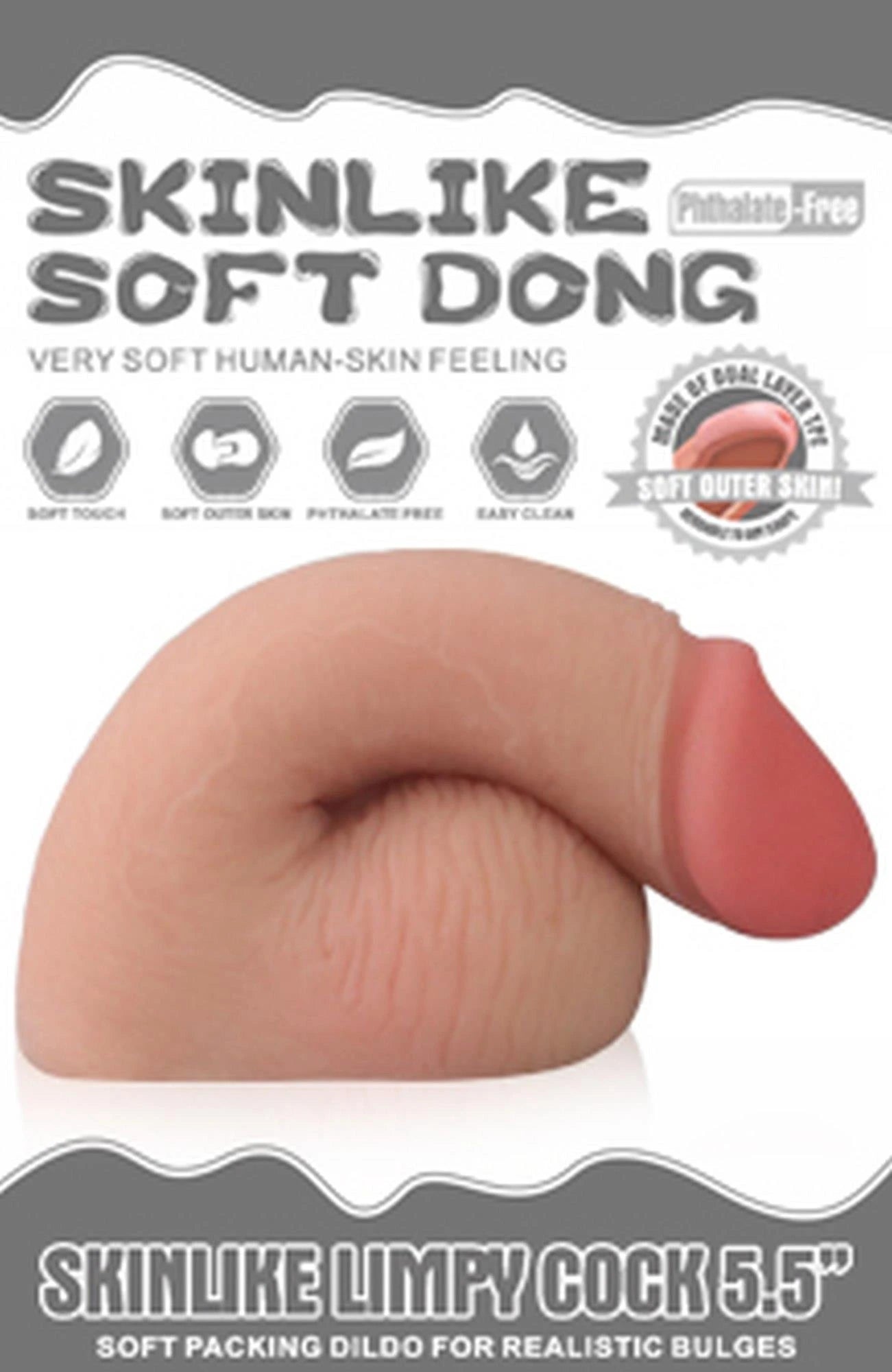 5.5″ Skinlike Limpy Cock