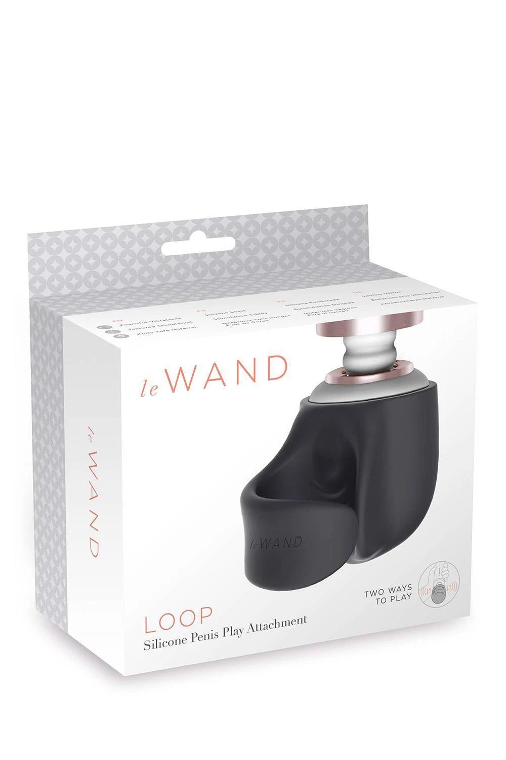 WAND PENIS PLAY SILICONE ATTACHMENT
