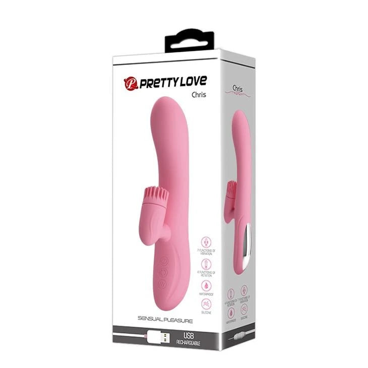 PRETTY LOVE - CHRIS USB 4 rouge ; 7 vibrations