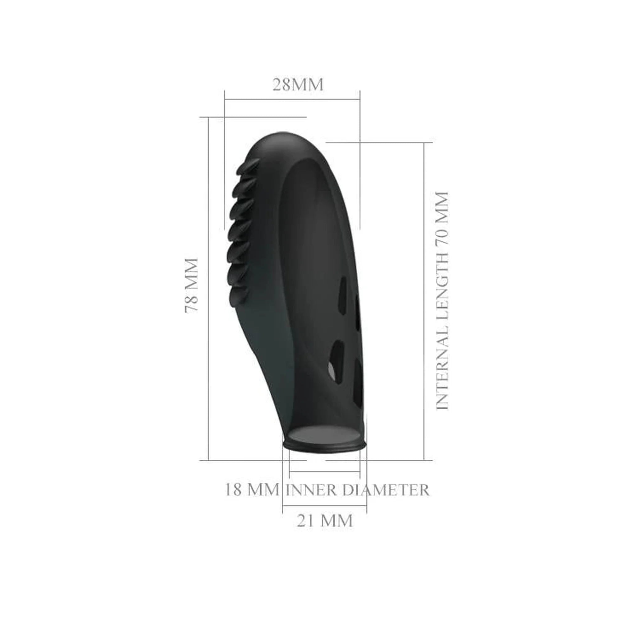 PRETTY LOVE - GILO 18mm Vibrateur pour Doigt