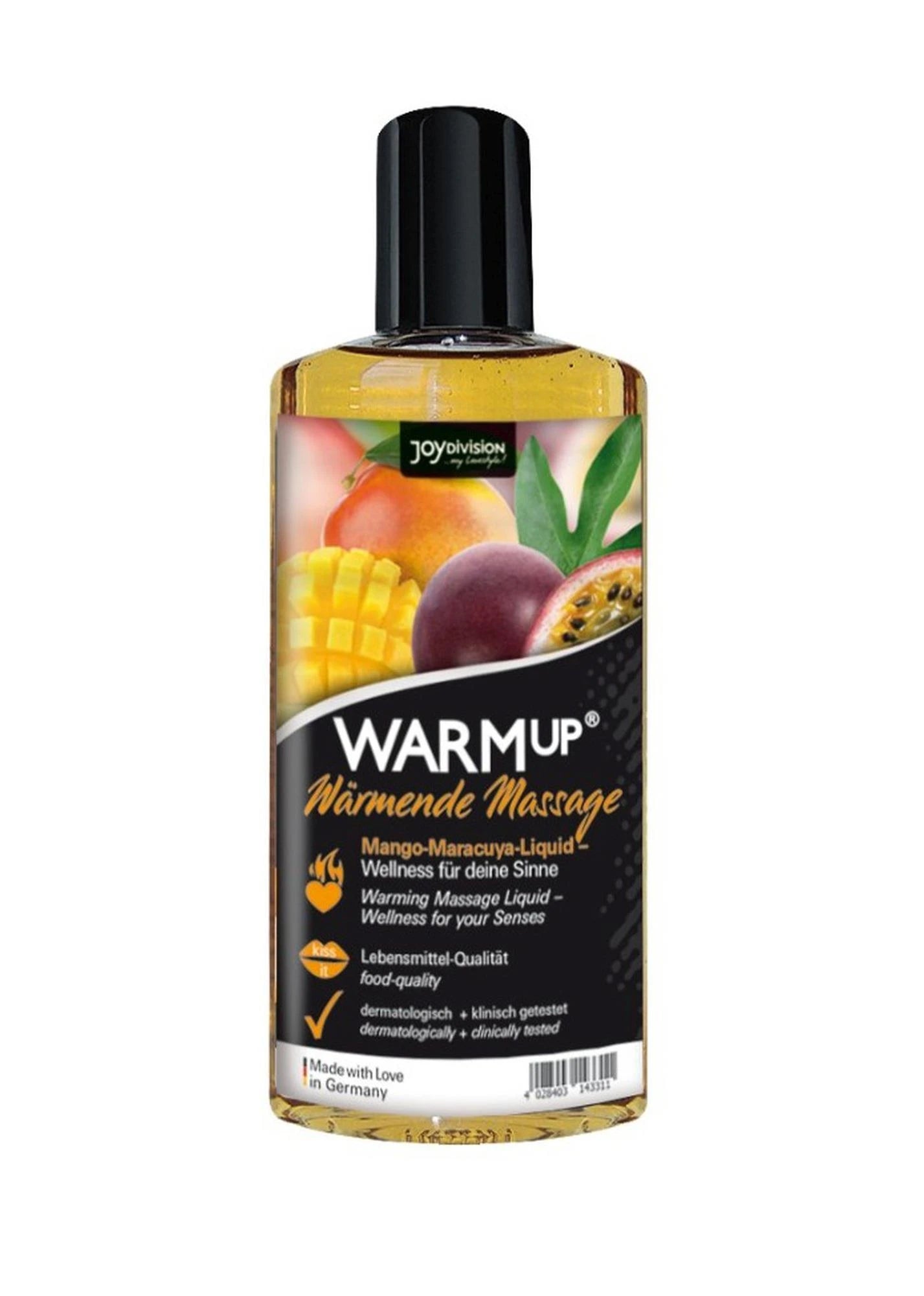 Huile-WARMup Mangue + Fruit de la passion, 150 ml