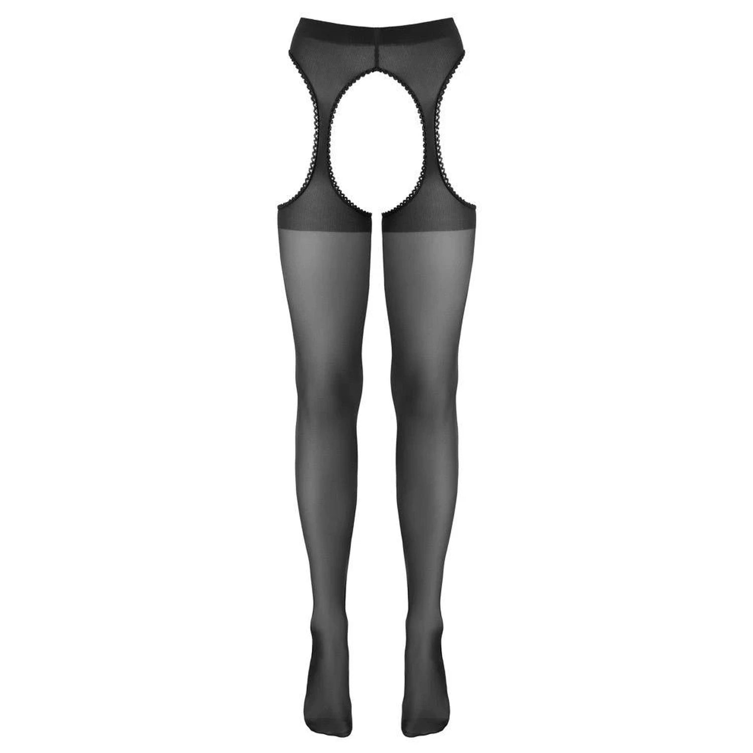 Porte-jarretelles noir 4
