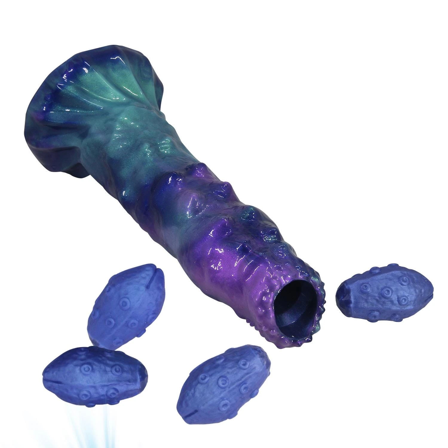 Power Monsters DuskWalker Sentinel – 23 cm de godemichet en silicone « monstre » ondulé