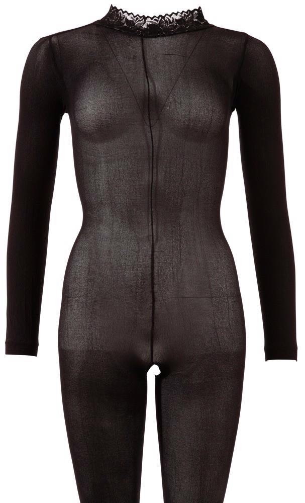 Catsuit en dentelle avec col S/M