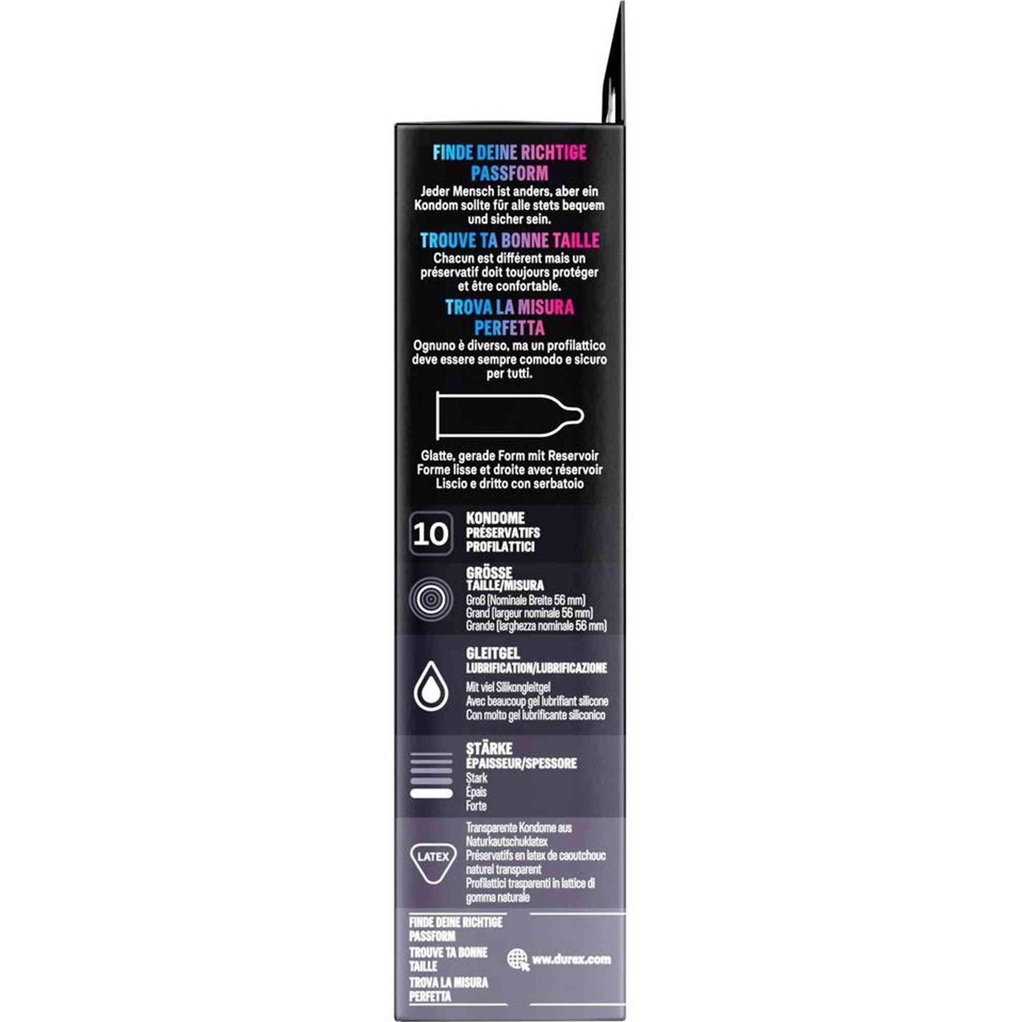 Durex Perfect Glide pack of 10