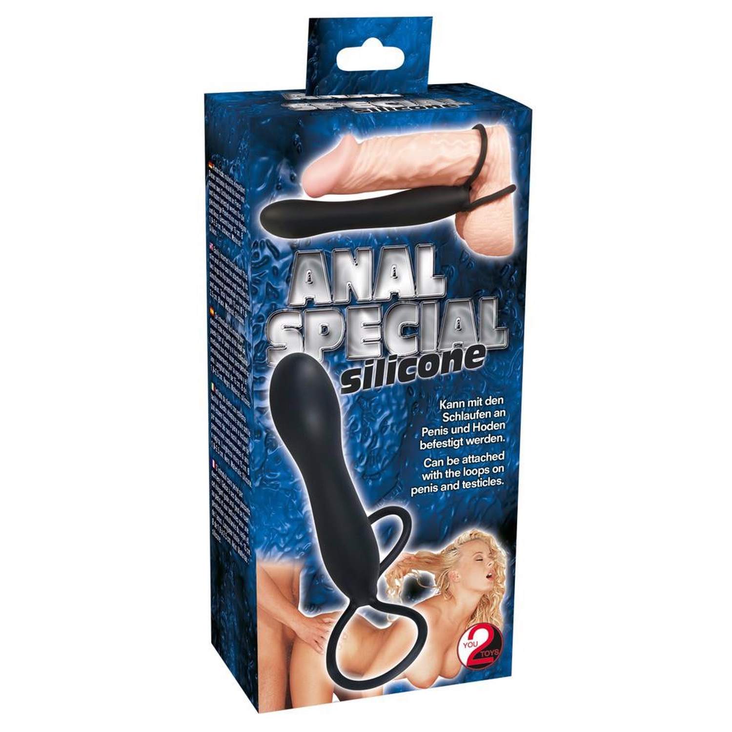 Silicone noir pour usage anal