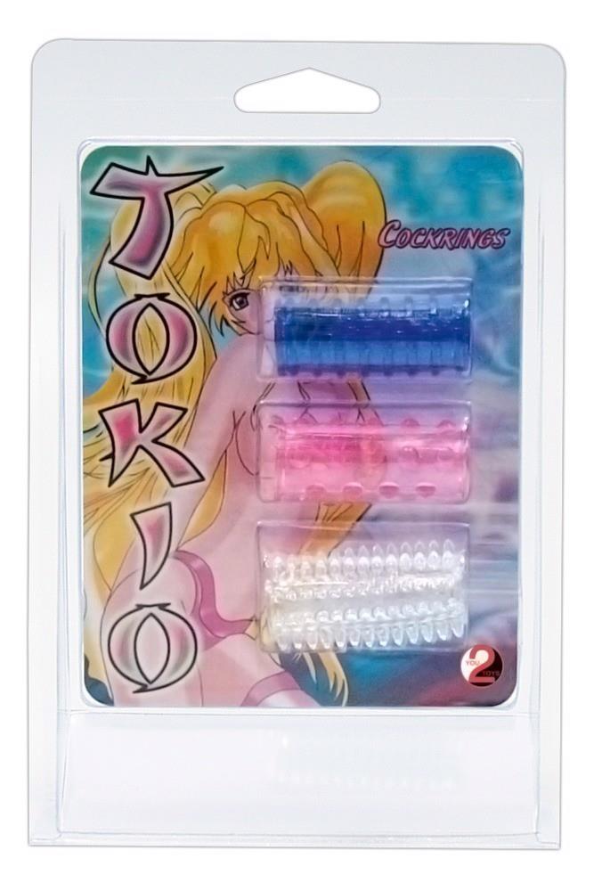 Manchons en silicone Tokio, lot de 3