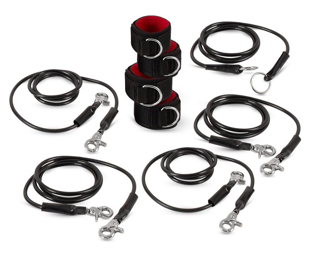 Kit de bondage 9 pièces.