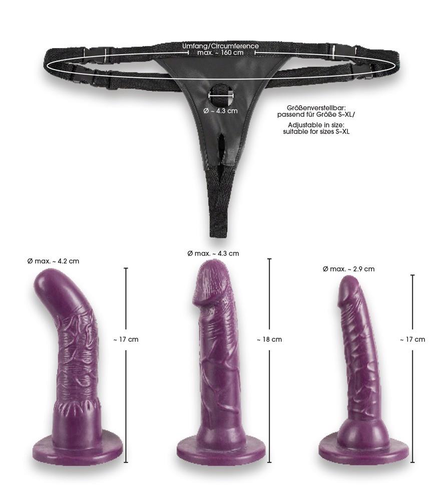 Bad Kitty Harnais violet