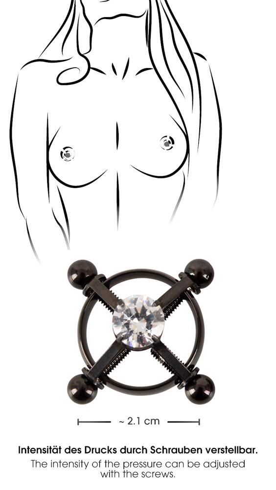 Bijoux de mamelon Bad Kitty bla