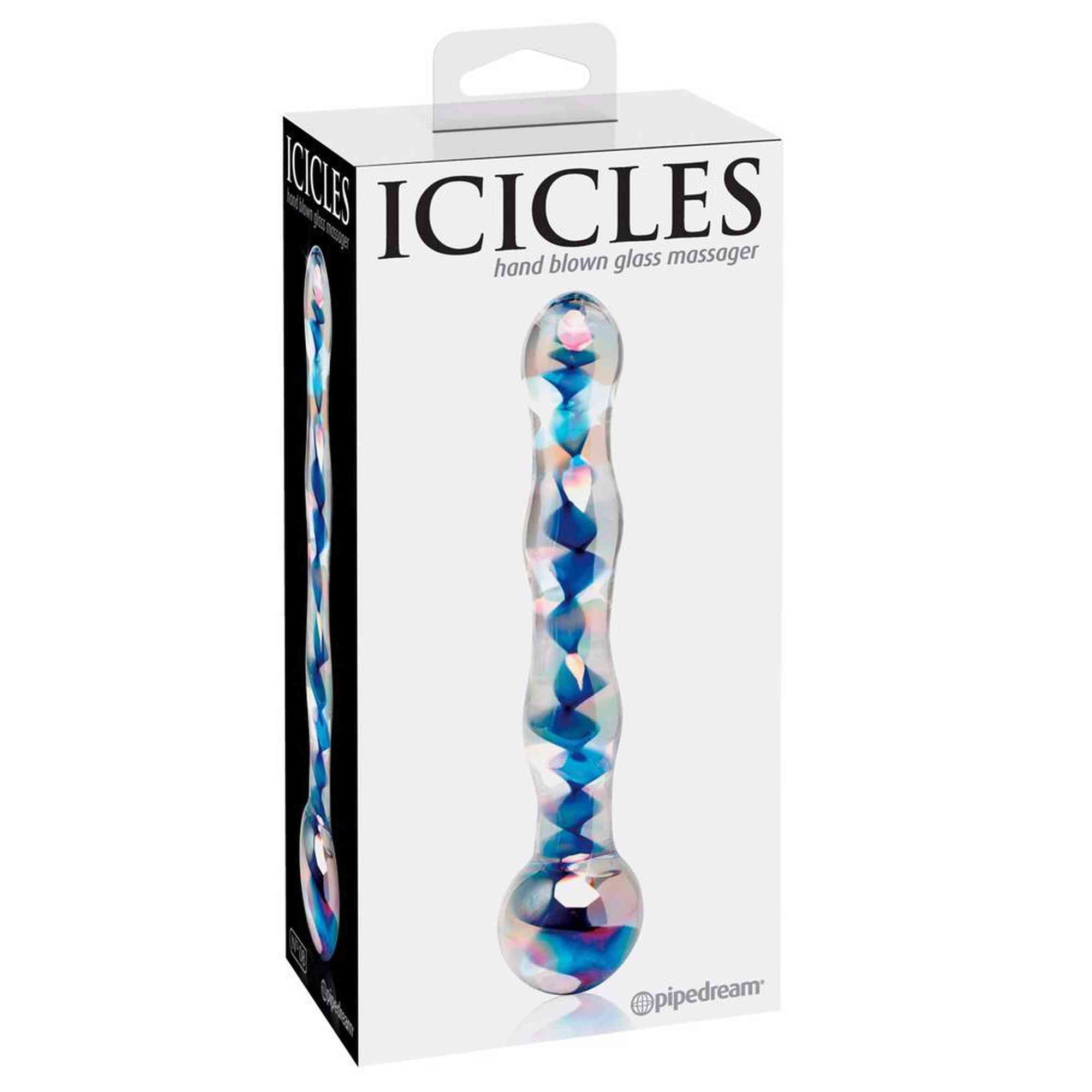 Glaçons Nº 8 Transparent/Bleu