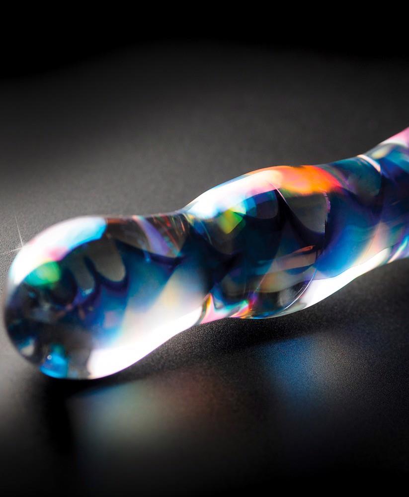 Glaçons Nº 8 Transparent/Bleu