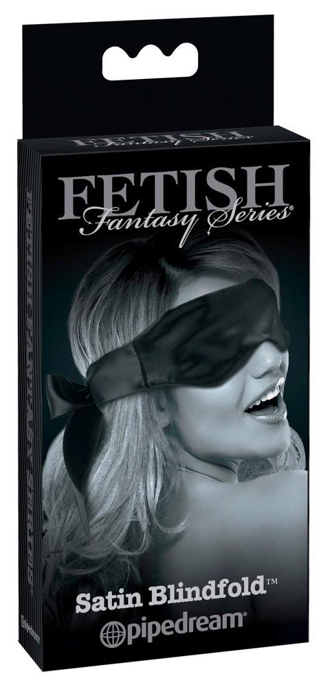 FFSLE Cache-yeux en satin noir