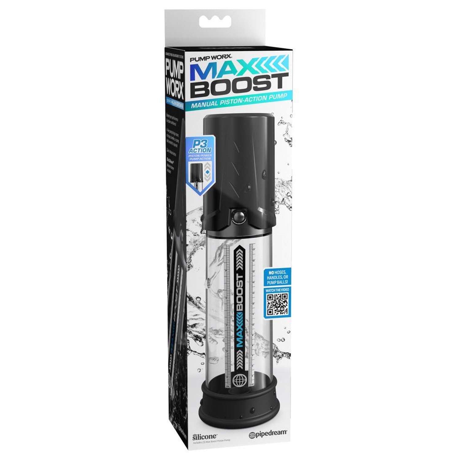 Pump Worx Max Boost Noir
