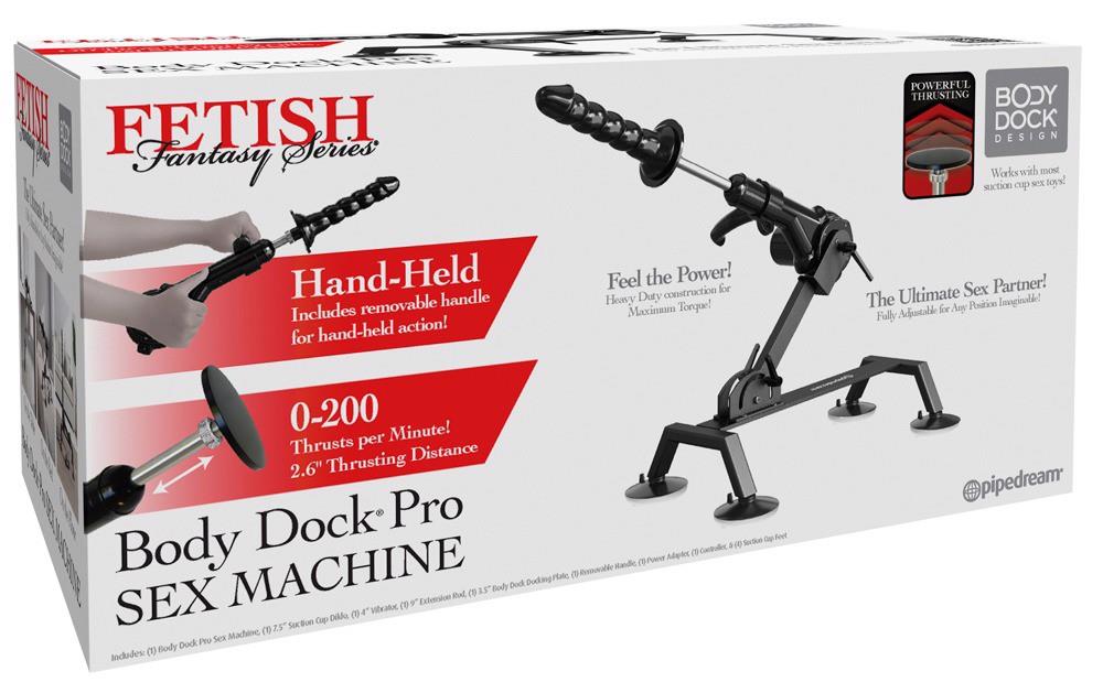 FFS Body Dock Sex Machine Black