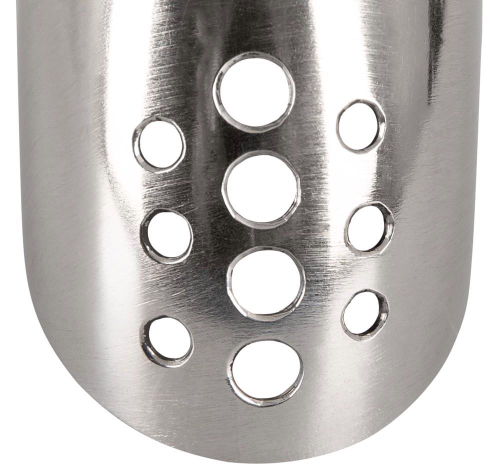 Curved penis cage