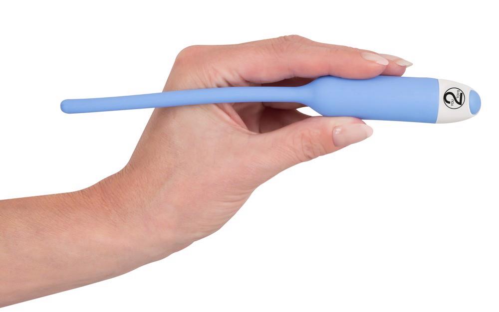 Dilatatore in silicone blu