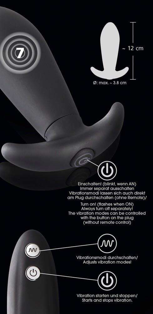 Y2T Vibroplug RC noir