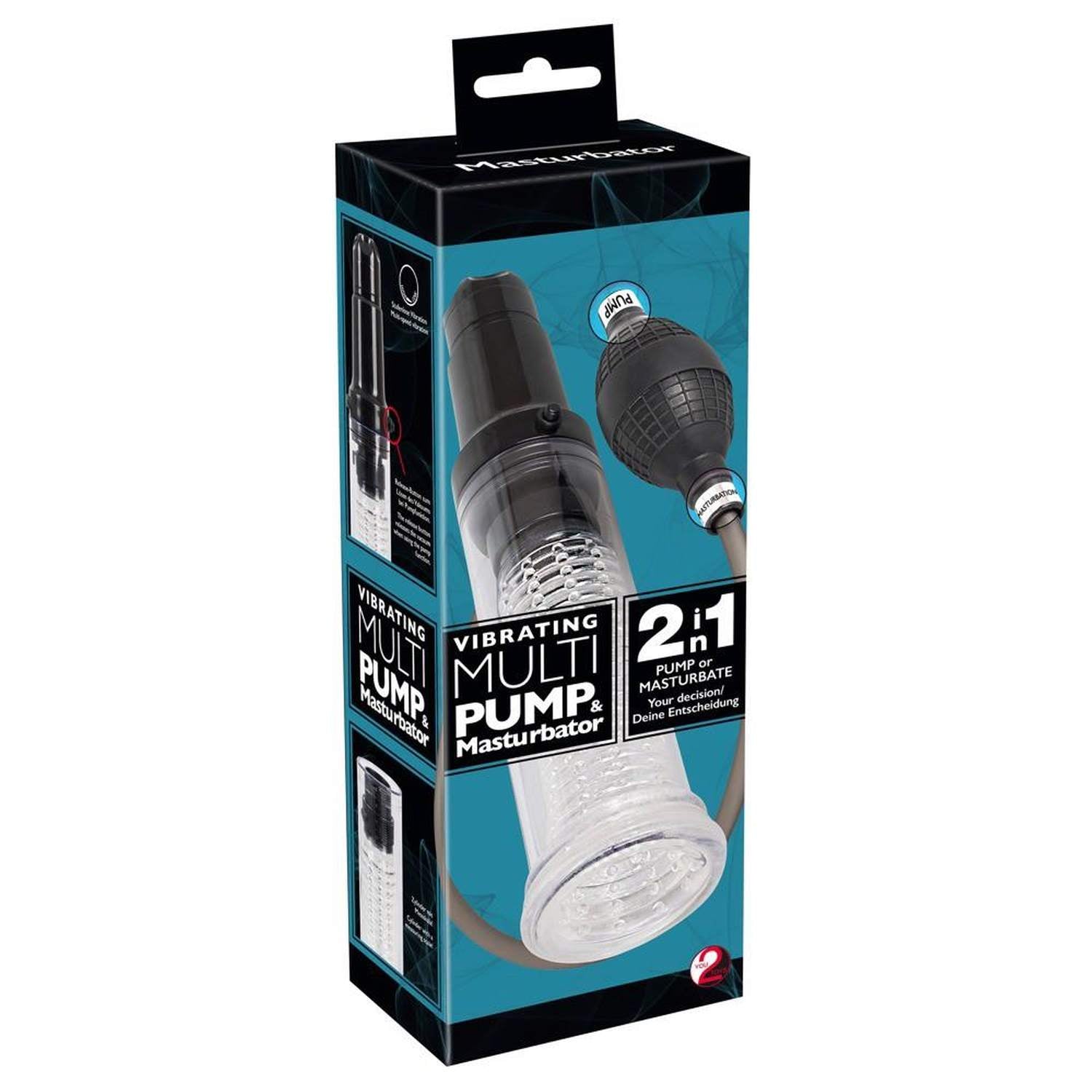 Vibrating Multi Pump & Masturbator