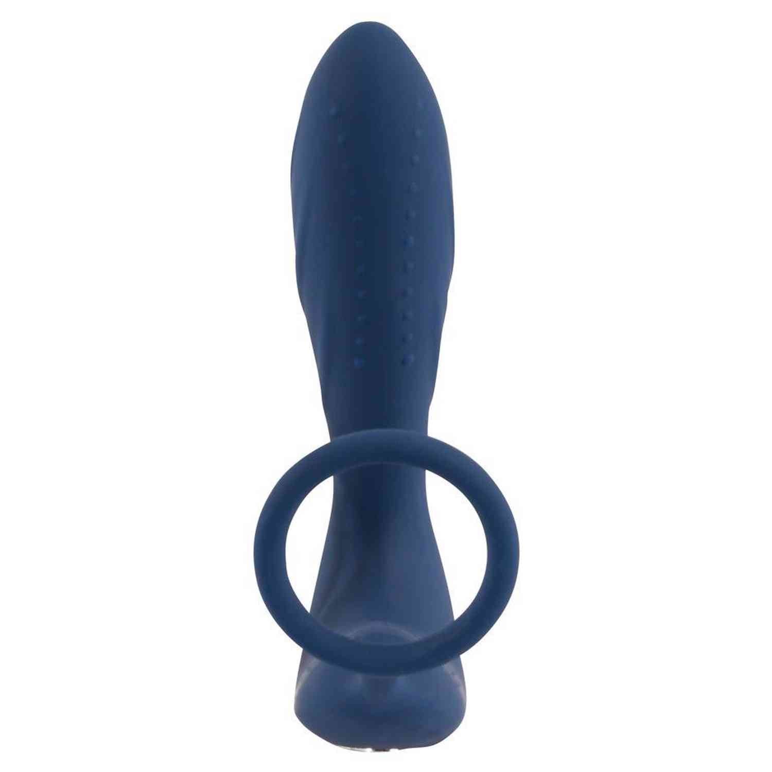 Vibrating Prostate Plug with Cock Ring