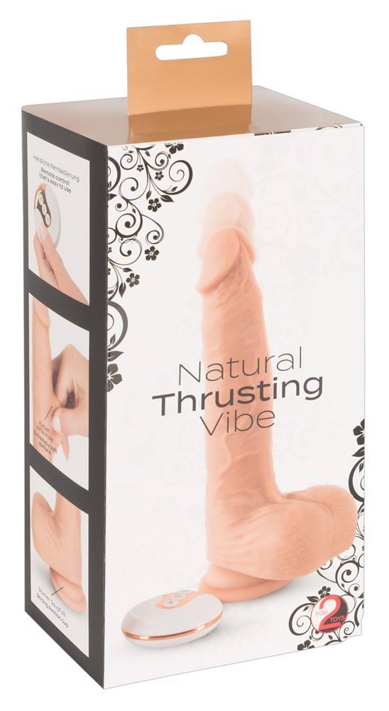 Vibromasseur Poussant Naturel