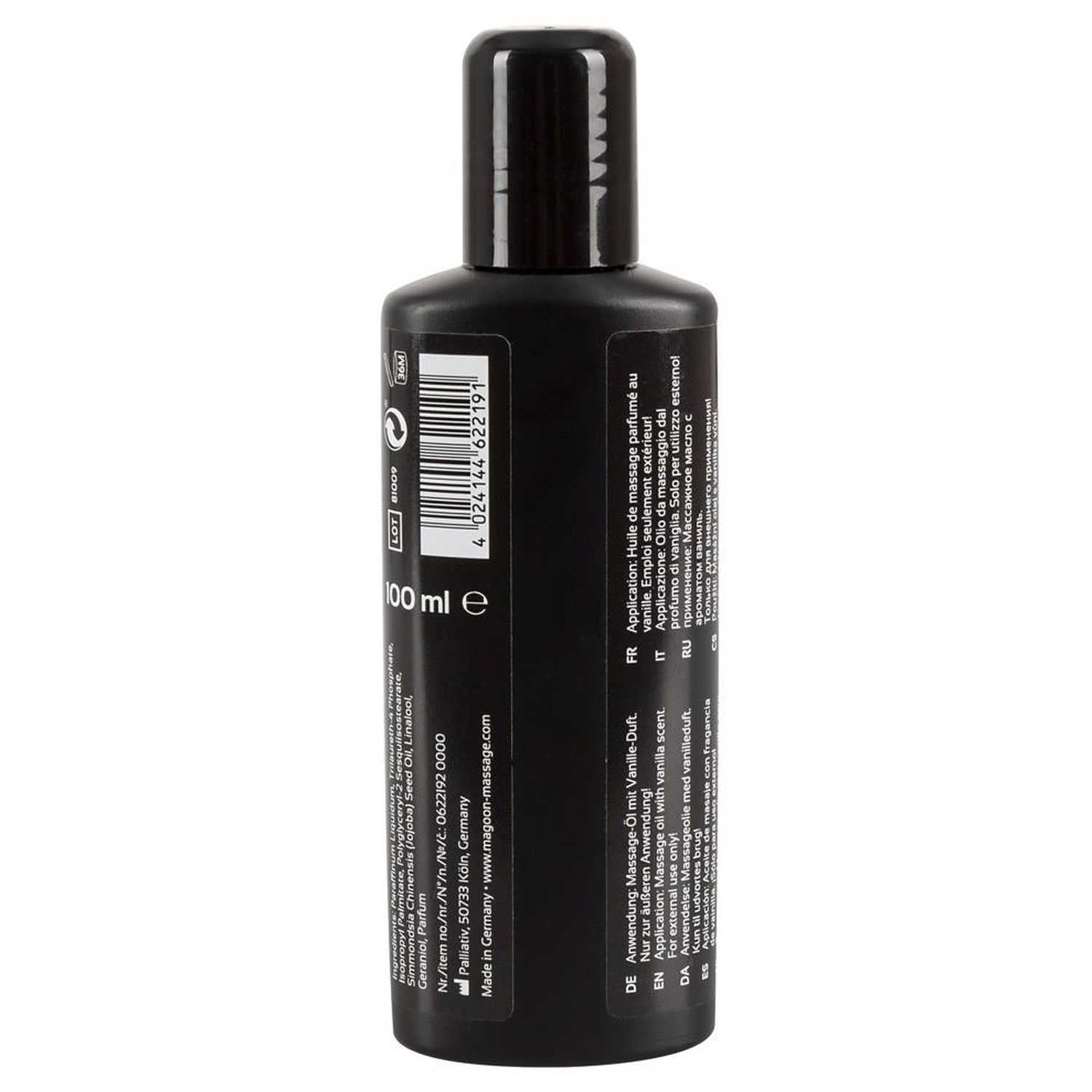 Erotic Massage Oil Vanilla
