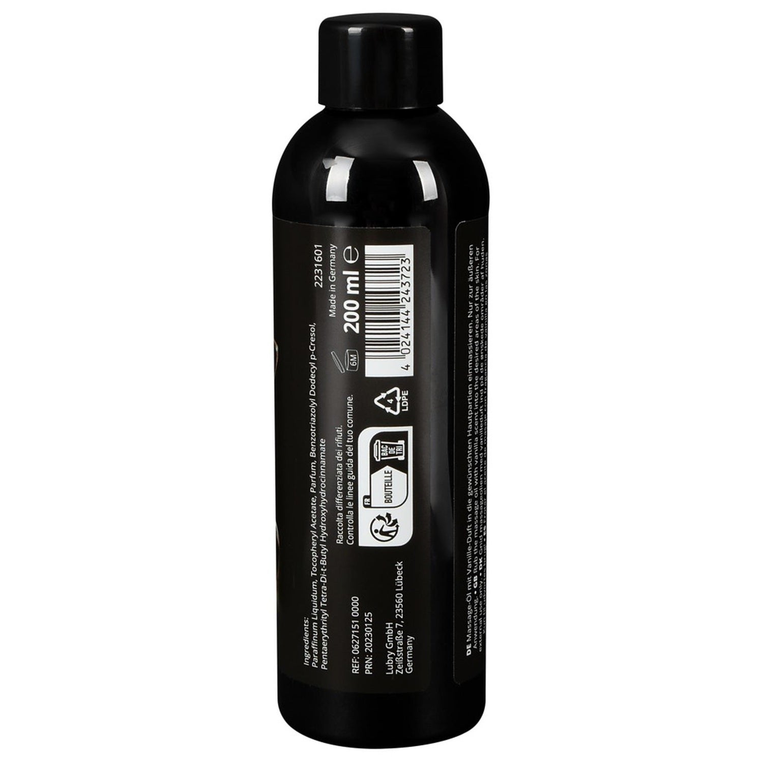 Erotic Massage Oil Vanilla