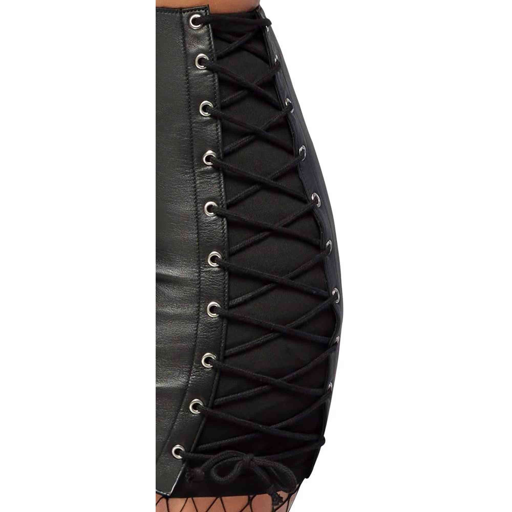 Jupe en cuir S