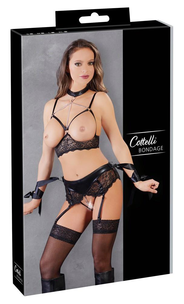 Ensemble soutien-gorge bondage S