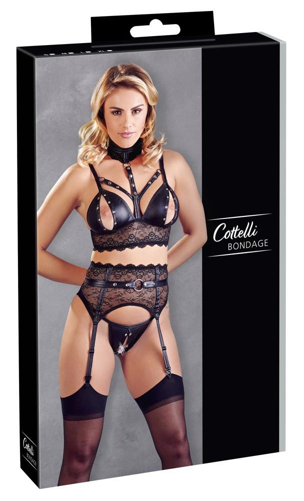 Ensemble porte-jarretelles S