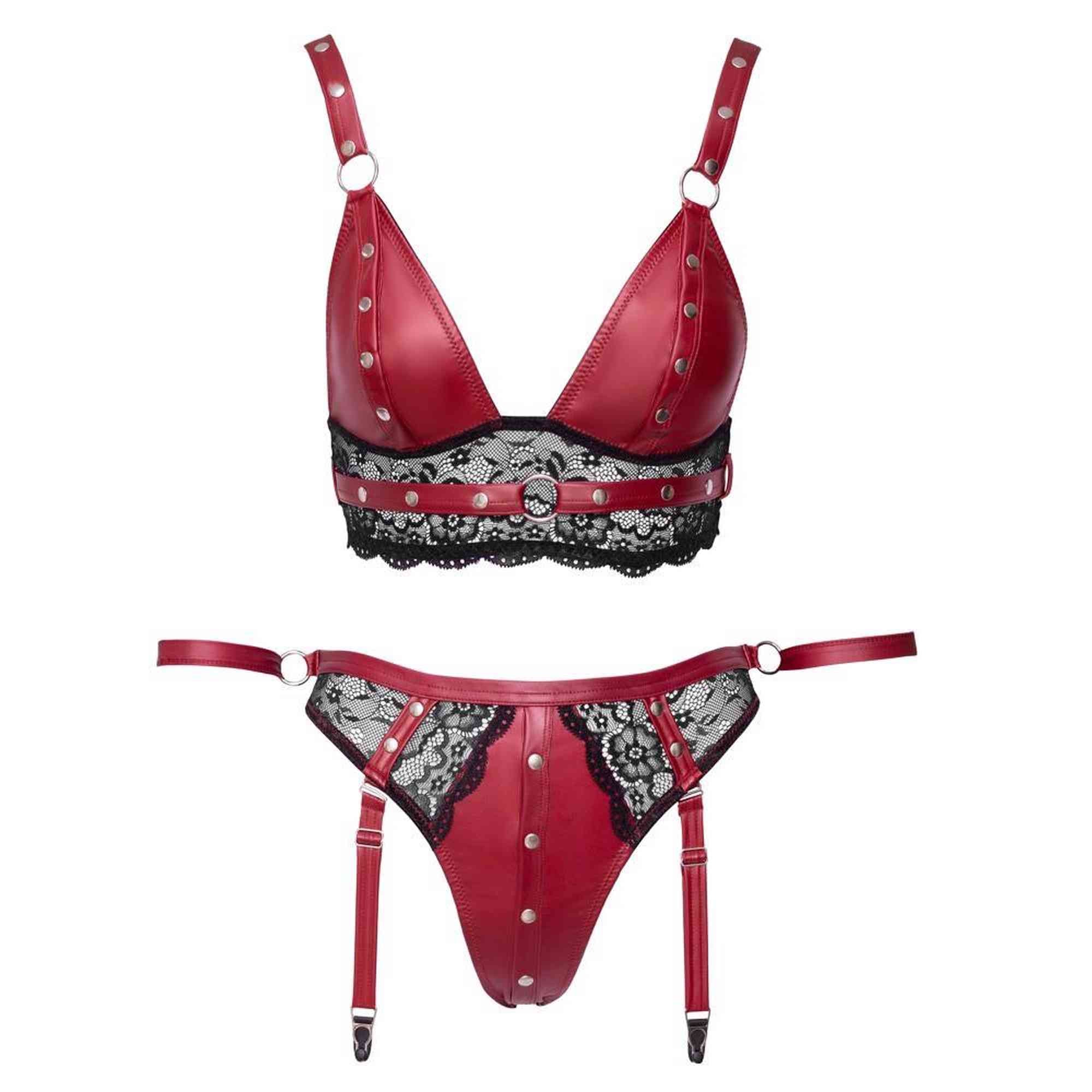 Ensemble soutien-gorge bondage S