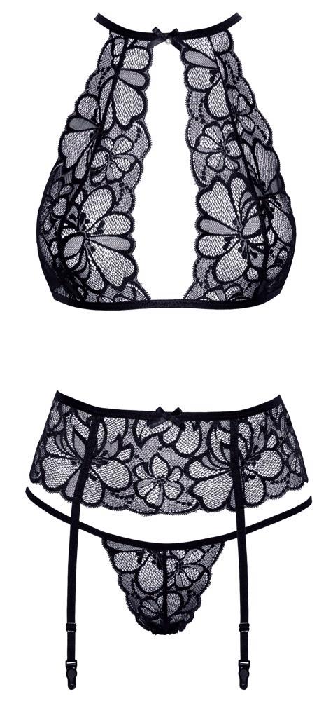 Ensemble soutien-gorge en dentelle L/XL